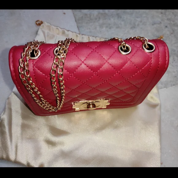 Red Bag (2 in 1 ) New with dustbag - Picture 5 of 16